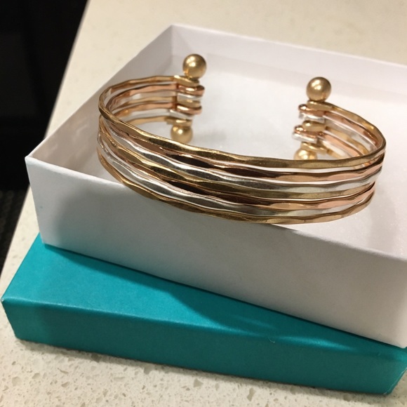 Bancroft Jewelry - Mini Layered cuff bracelet Brand New Never worn.